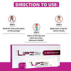 Lipzlite Lip Lightening Cream, 15 gm