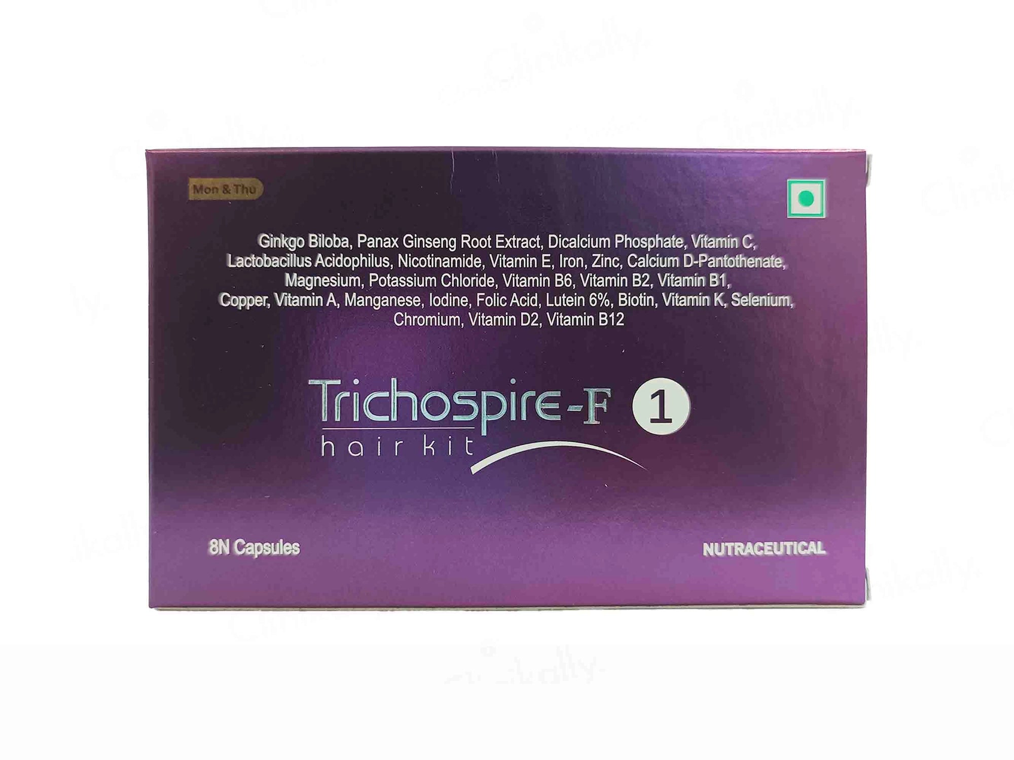 Trichospire-F Hair Cyclical Therapy Kit, 1 Box