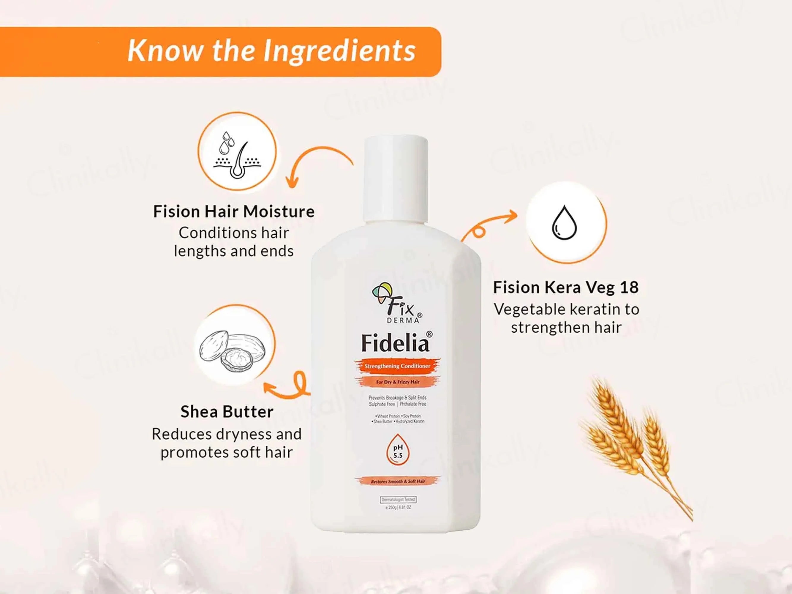 Fixderma Fidelia Strengthening Conditioner, 250gm