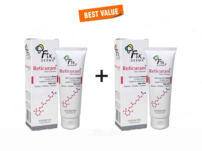Fixderma Reticuram Face Cleanser, 75ml