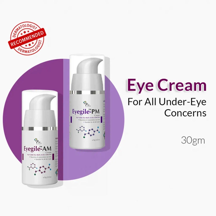 Fixderma Eyegile AM & PM Cream, 30gm