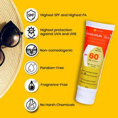 Maskosun Soft Anti-aging Sunscreen Gel SPF 60+ PA++++, 50gm
