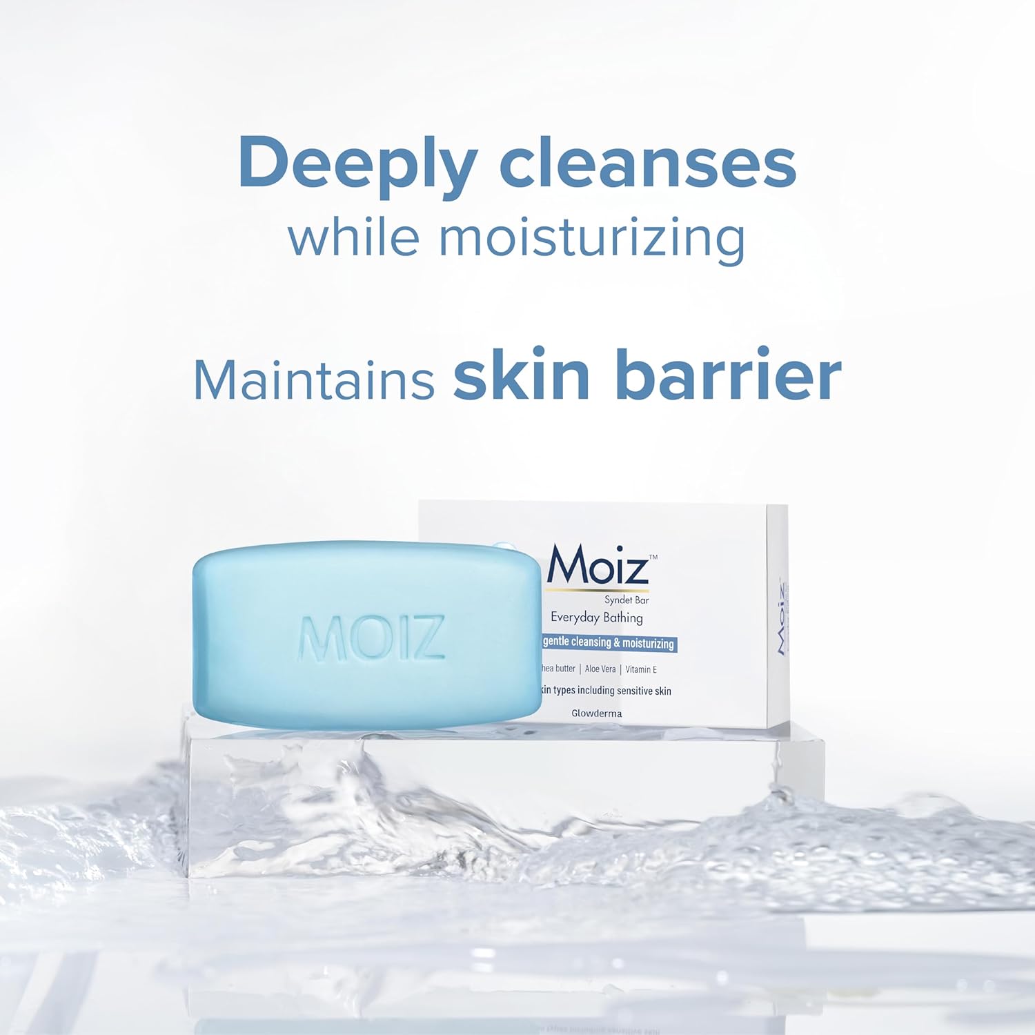 Moiz moisturizing syndet bar