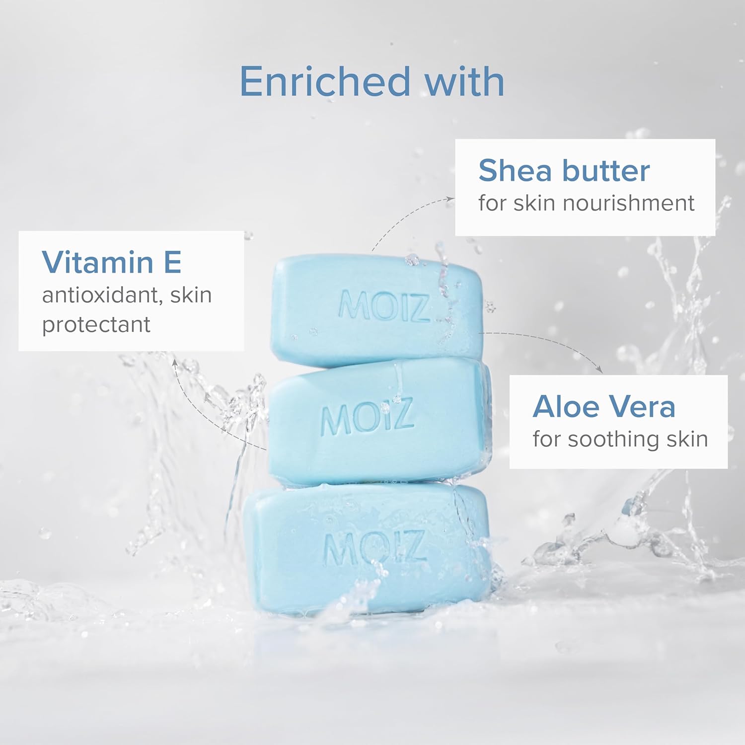 Moiz moisturizing syndet bar