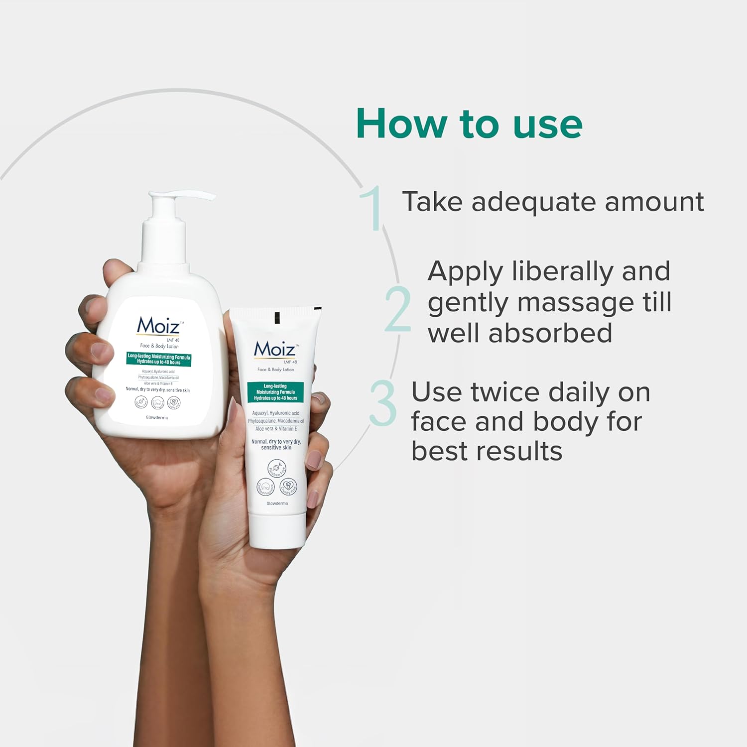 Moiz lmf 48 lotion