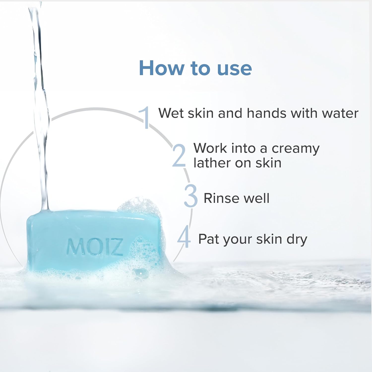 Moiz moisturizing syndet bar