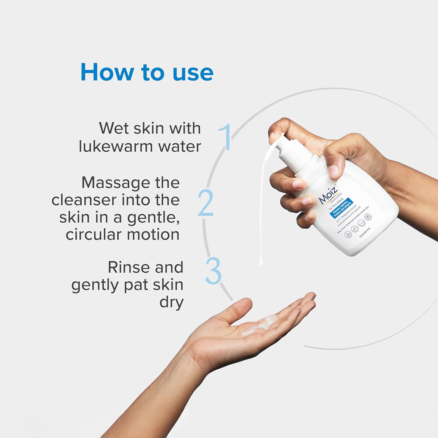 Moiz Cleansing Face & Body Lotion