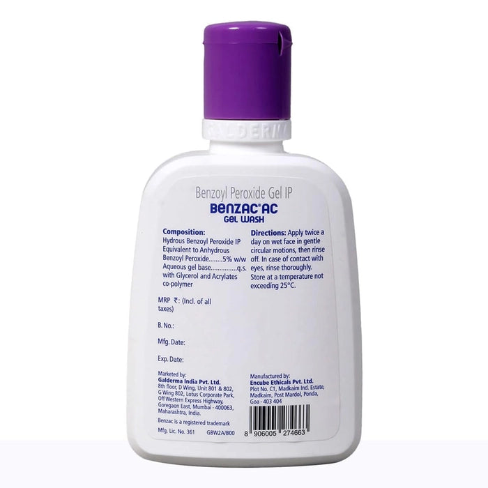 Benzac AC Gel Wash