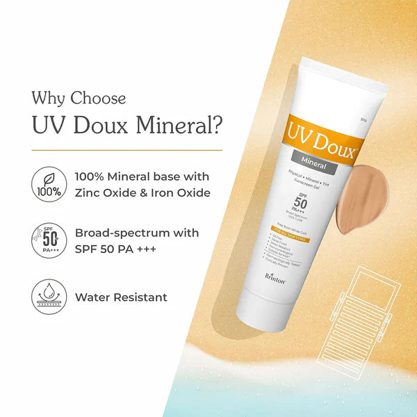 UV Doux Mineral Sunscreen Gel SPF 50+