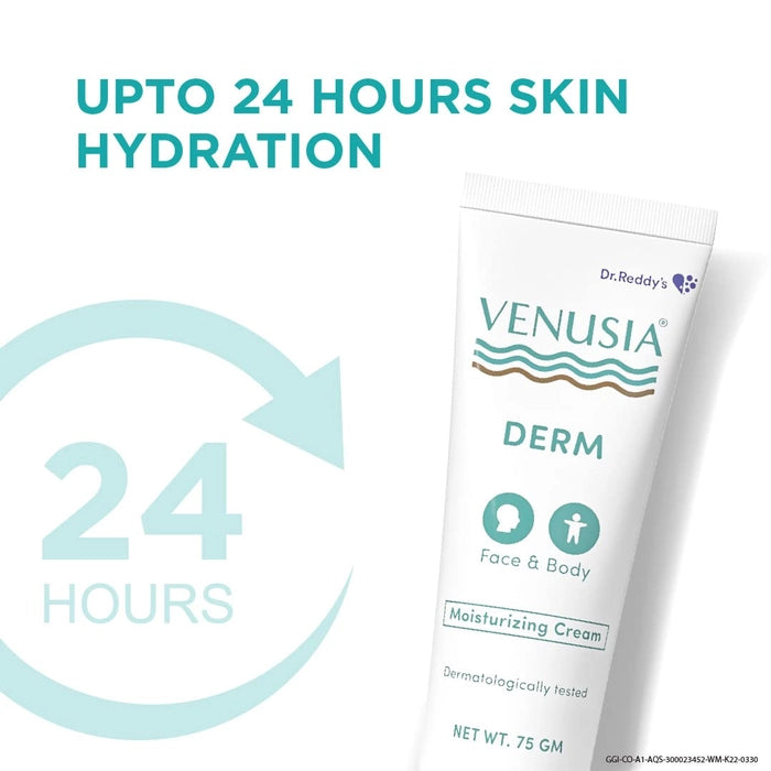 Venusia Derm Moisturizing Cream, 75GM