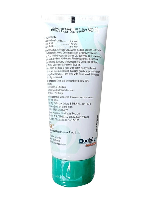 Elugia GS Face wash, 100gm
