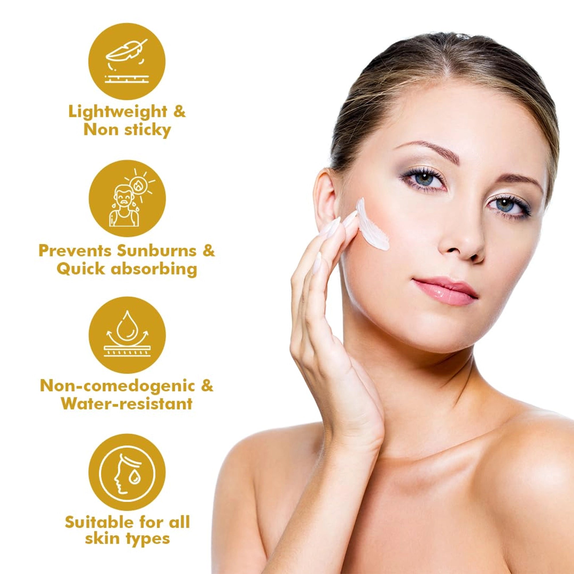 Cosmoq AC sunscreen Gel, 60 gm