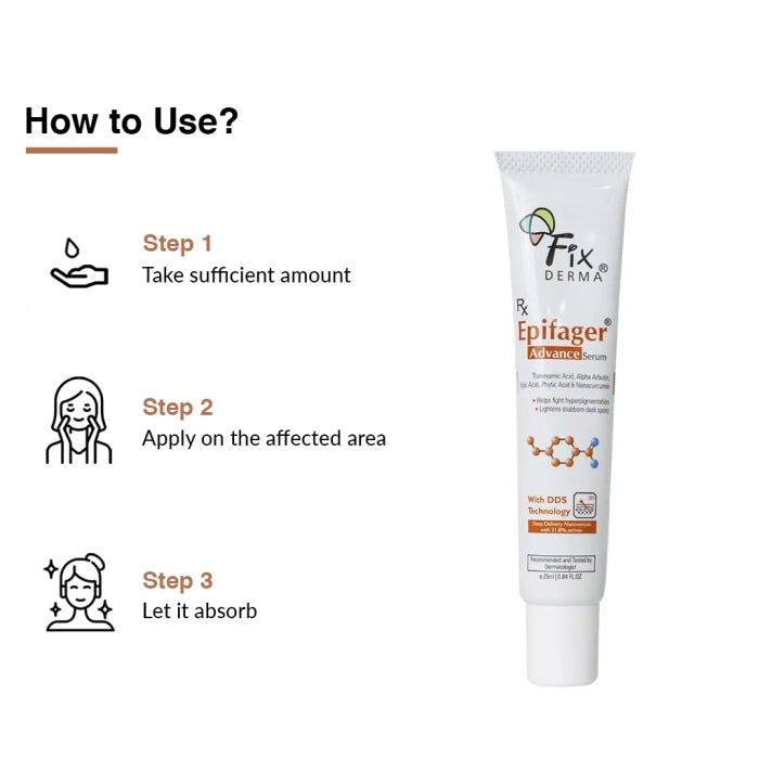 Fixderma Epifager Advance Serum, 25ml