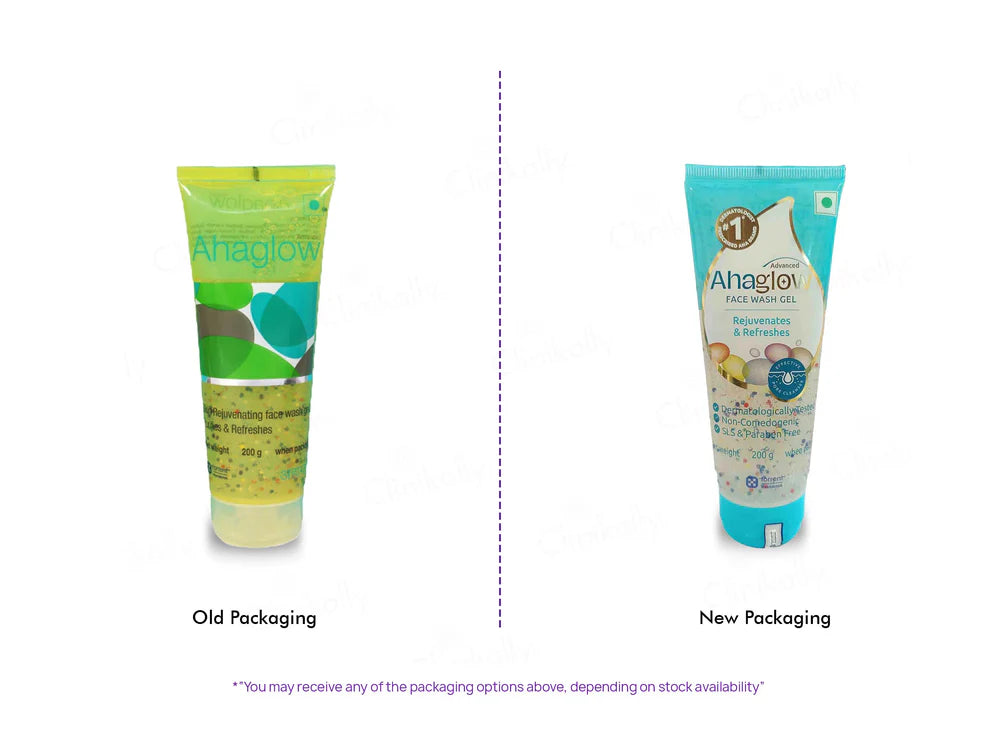 Ahaglow Advanced Skin Rejuvenating Face Wash, 200gm