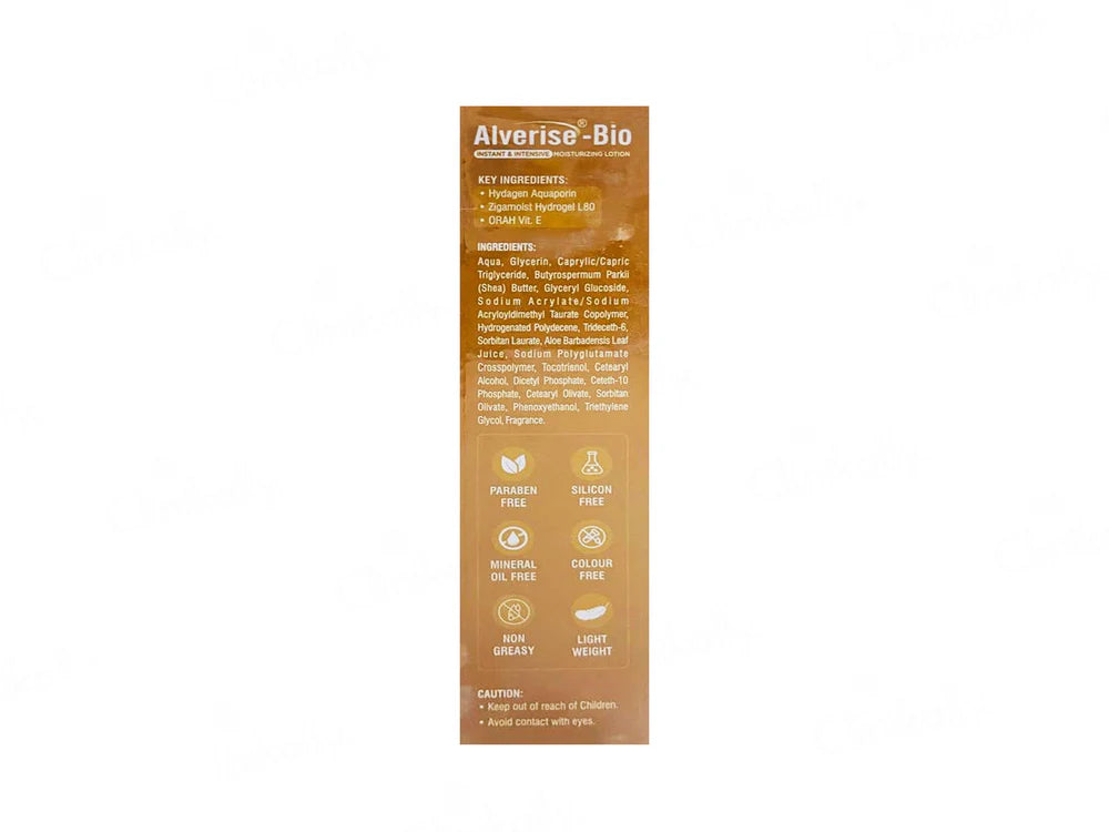 Alverise-Bio Instant & Intensive Moisturizing Lotion