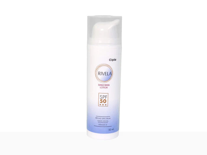 Rivela Sunscreen Lotion SPF 50, 50ml