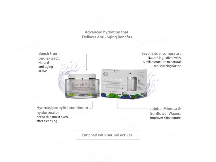 Dewsoft Premia Advanced Moisturizing Cream