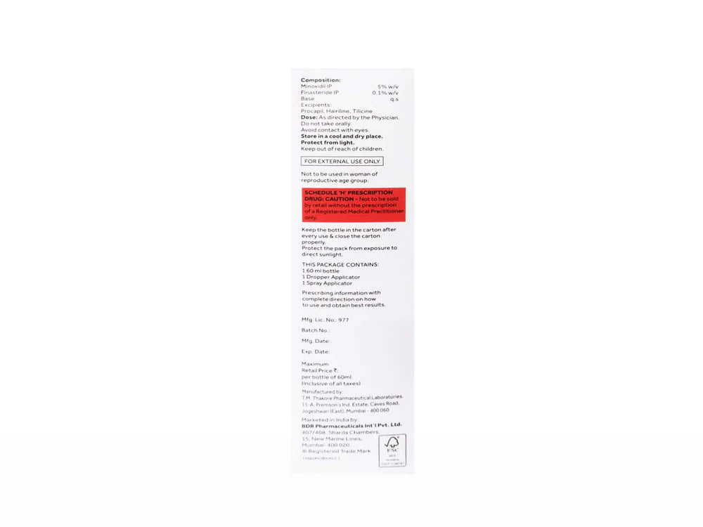 Fultress-F Plus 5% Topical Solution