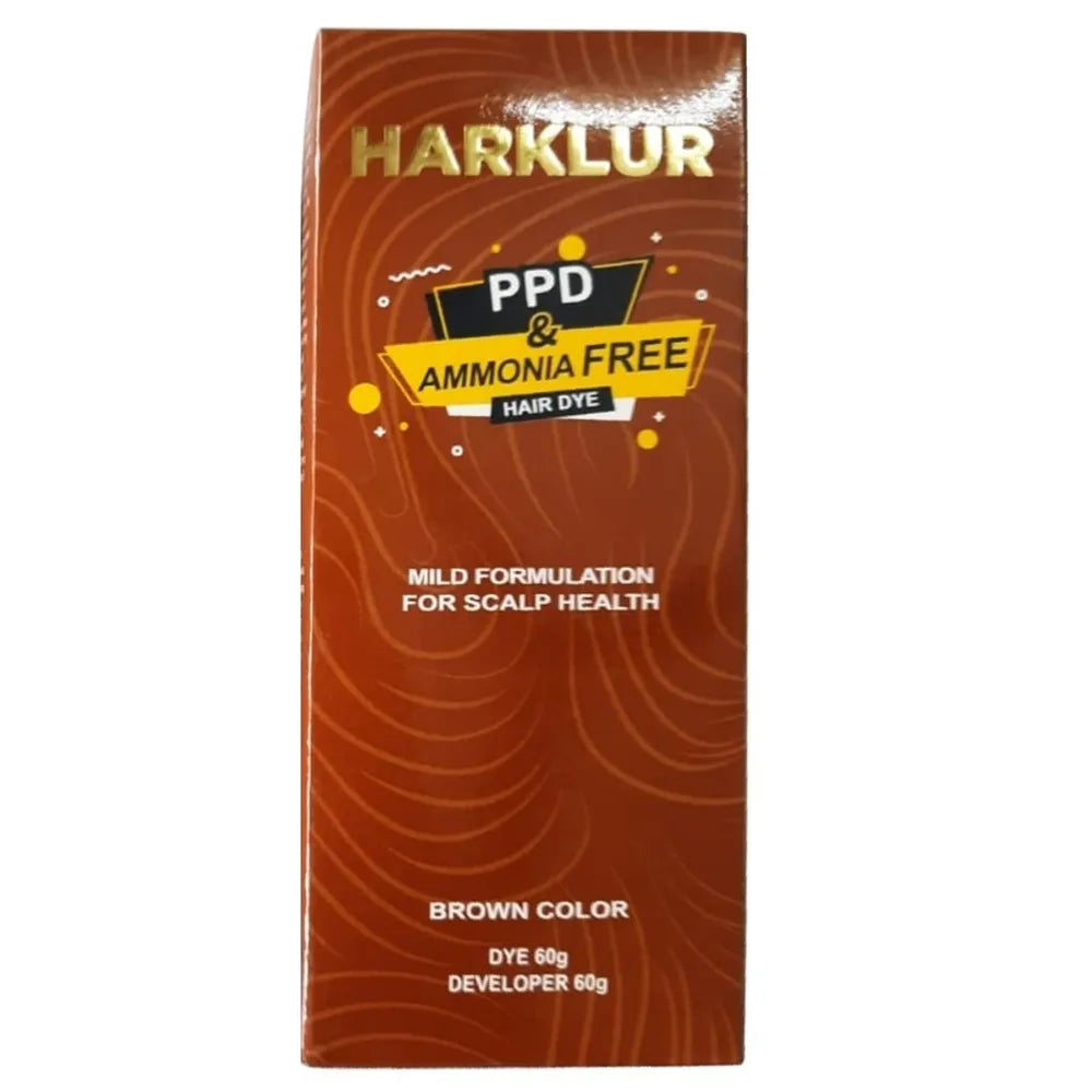 Harklur Brown PPD & Ammonia Free Hair Dye Hair Color