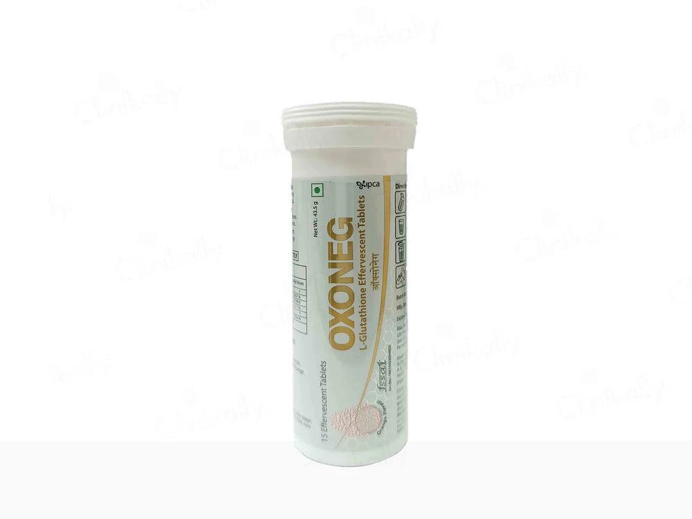 Oxoneg L-Glutathione Effervescent Tablet, 15 Tablets