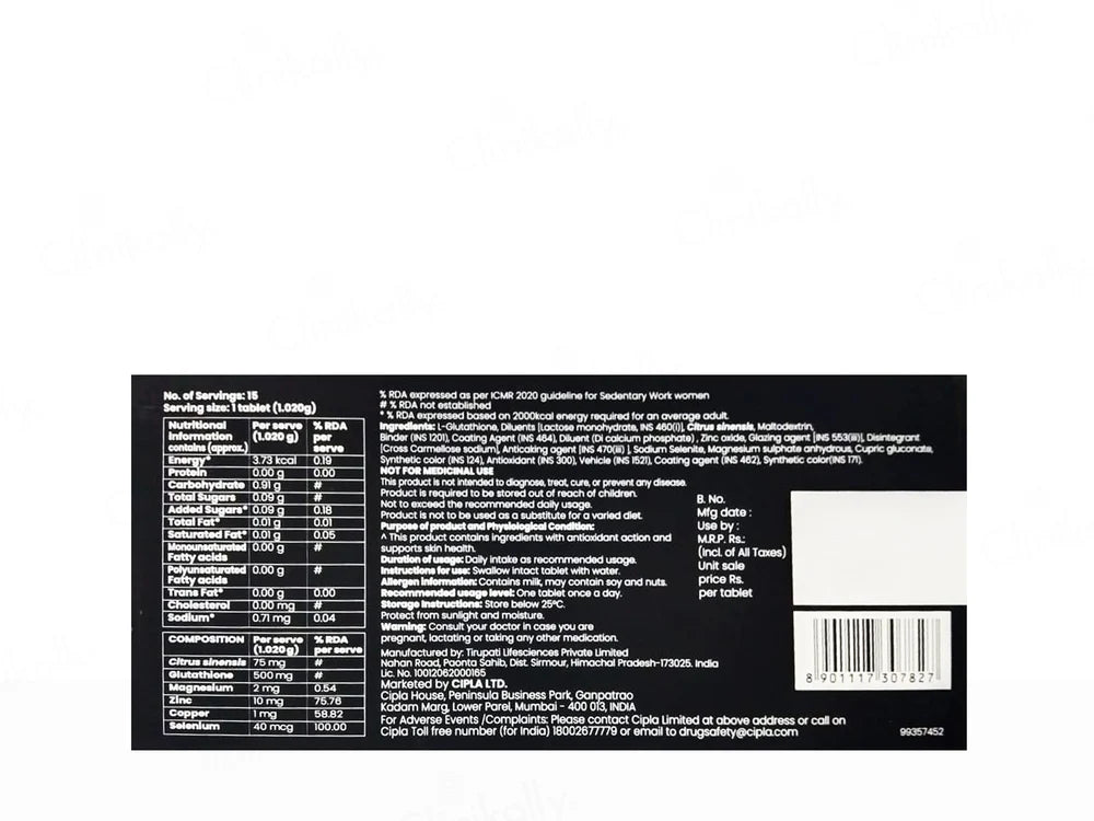 Lumacip Glo Skin Nutraceutical Tablets