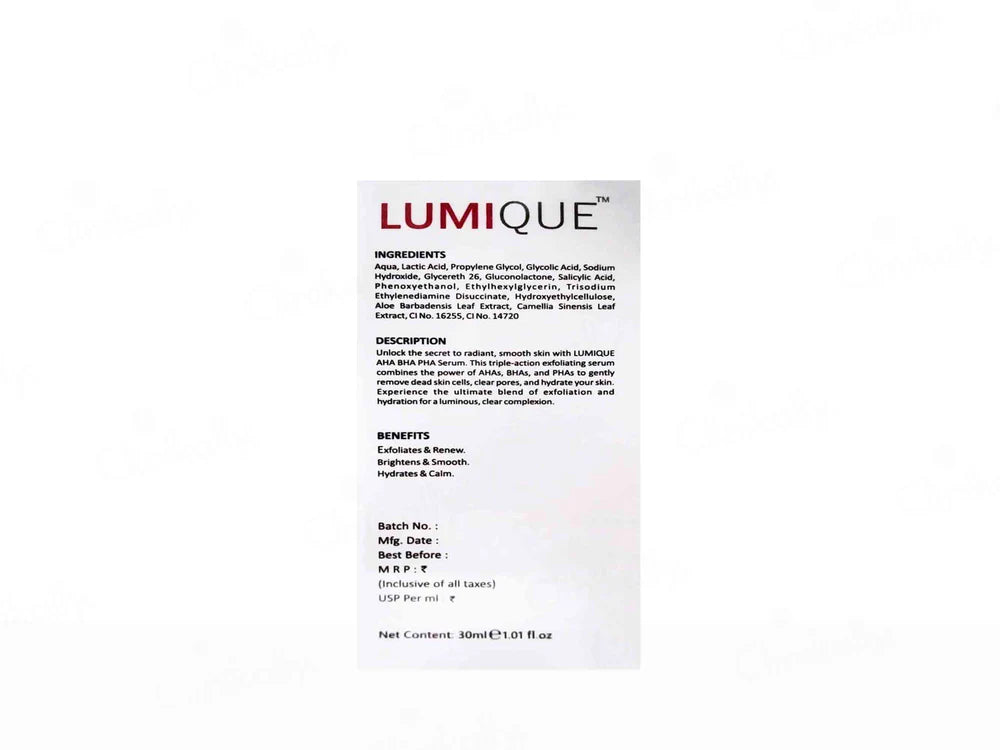Lumique Advanced Resurfacing Serum