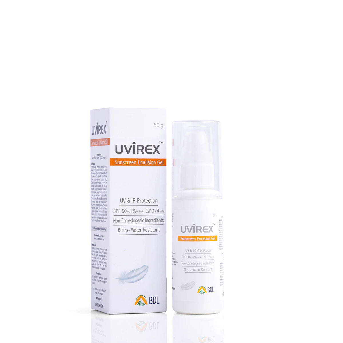 Uvirex Sunscreen Emulsion Gel SPF 50+