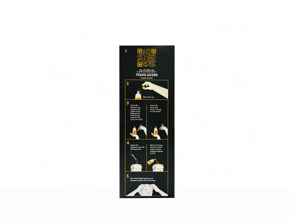 Mintop Gain Plus 5% Topical Solution, 60ml
