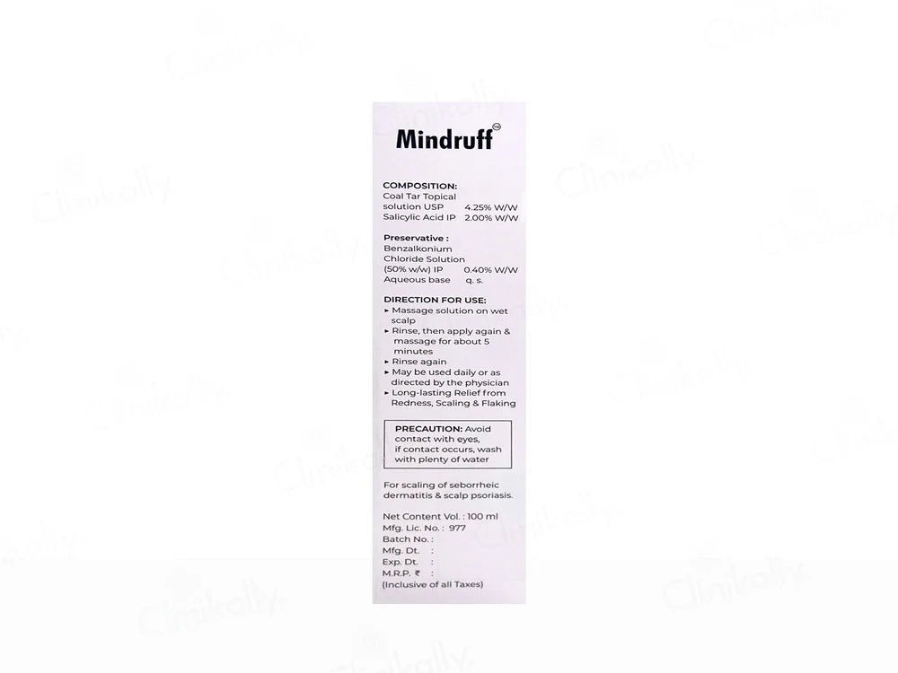 Mindruff Scalp Solution