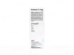Sunblock-OC Acne Matte Sunscreen Gel SPF 55+ PA+++