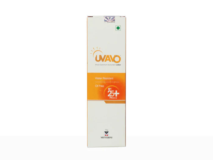 UVAVO SPF 25+ Sunscreen Lotion, 75g