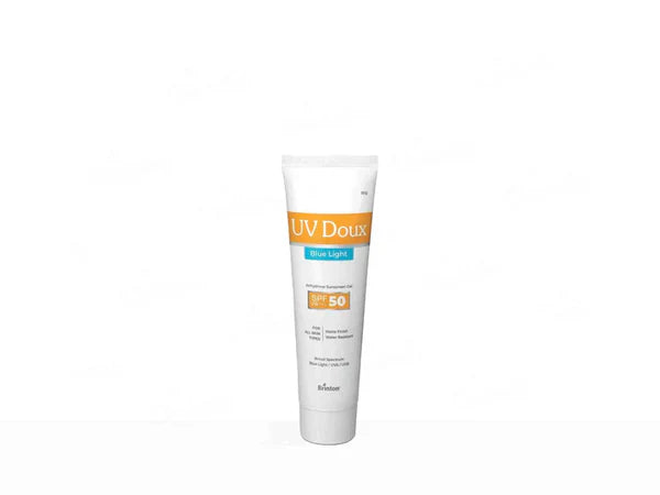 UV Doux Blue Light Anhydrous Sunscreen Gel SPF 50 PA+++, 50gm