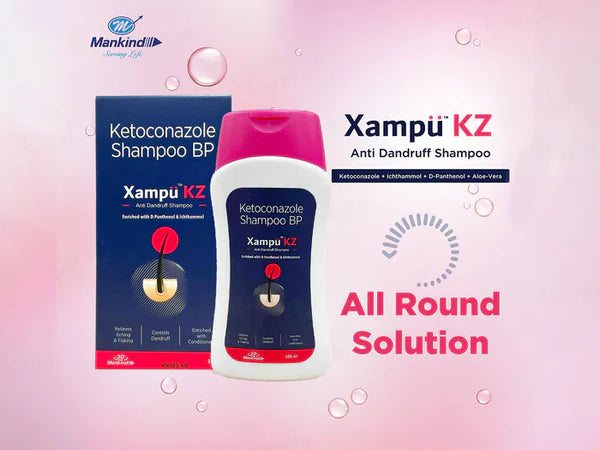 Xampu-KZ Anti-Dandruff Shampoo, 100ml