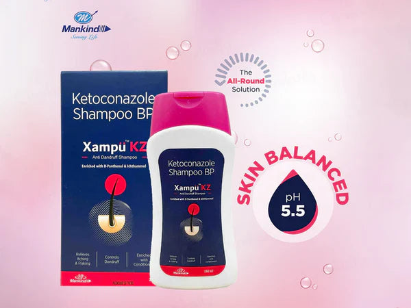 Xampu-KZ Anti-Dandruff Shampoo, 100ml