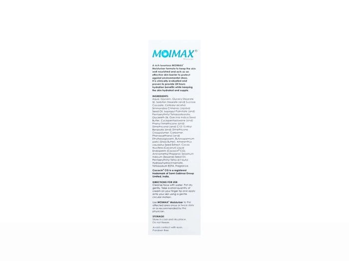 Moimax Moisturizer Cream, 100gm