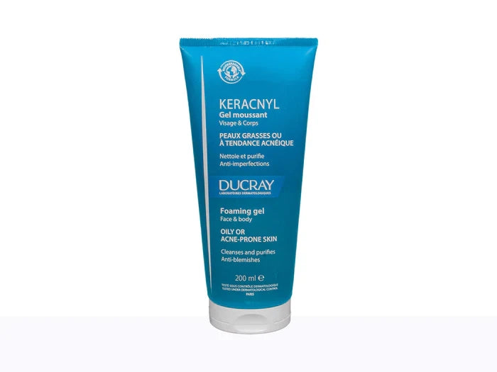 Ducray Keracnyl Foaming Gel, 200ml
