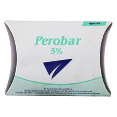 Perobar 5% Cleansing Bar 75GM, PACK OF 3