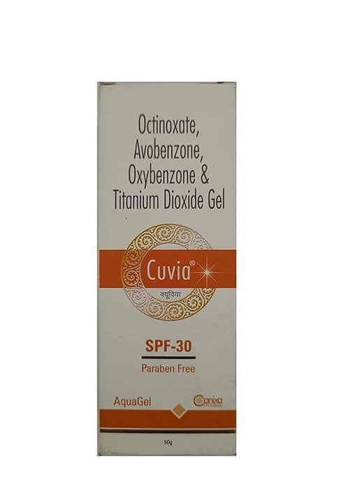 Cuvia Aquagel SPF 30, 50g