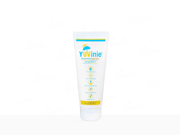 Yuvinie Sunscreen Aqua Gel SPF 30 PA+++ 50gm