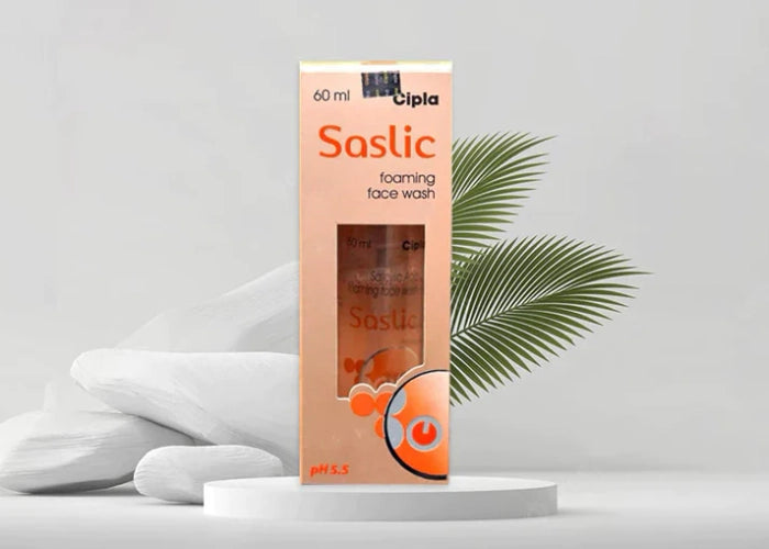 Saslic Foaming Face Wash, 60ml