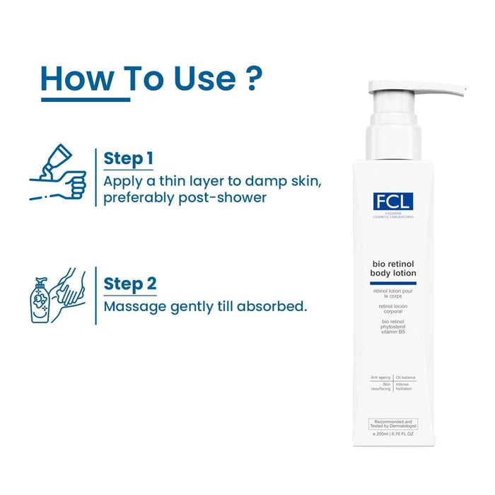 FCL Bio Retinol Body Lotion, 200ml
