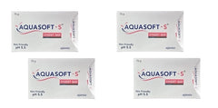 AQuasoft S Syndet Bar 75gm, Pack of 4
