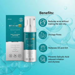Ridacne Sa Foaming Face Wash, 100ml
