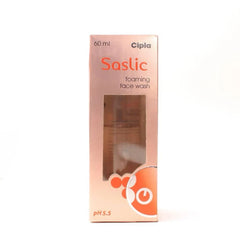 Saslic Foaming Face Wash, 60ml