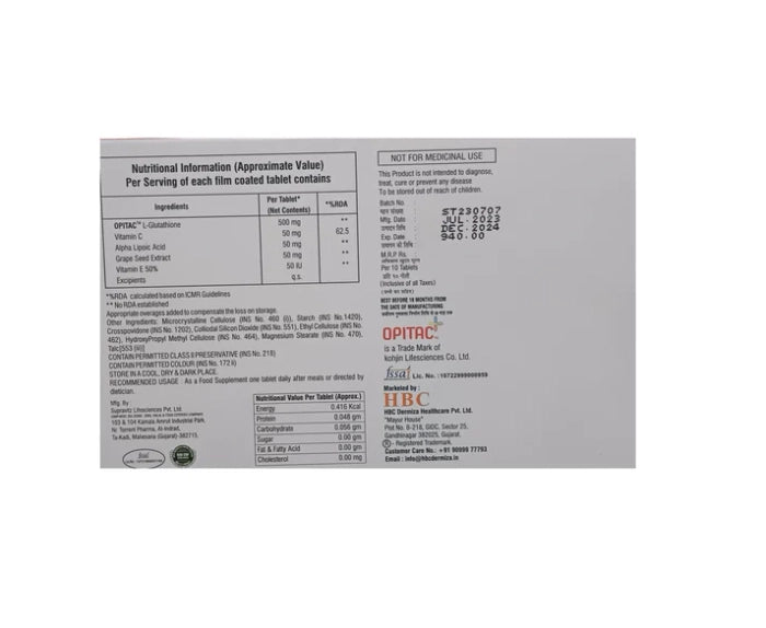 Glutessa Tablet