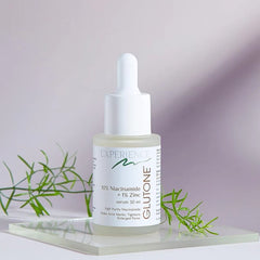 Glutone 10% Niacinamide + 1% Zinc Face Serum, 30ml