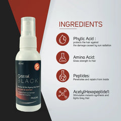 Q-Sera Black Hair Serum, 60ml