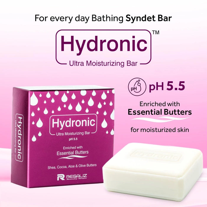 Hydronic Ultra Moisturizing Bar 100gm, Pack of 3