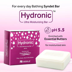 Hydronic Ultra Moisturizing Bar 100gm, Pack of 3