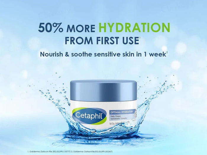 Cetaphil Optimal Hydration Daily Cream, 50gm
